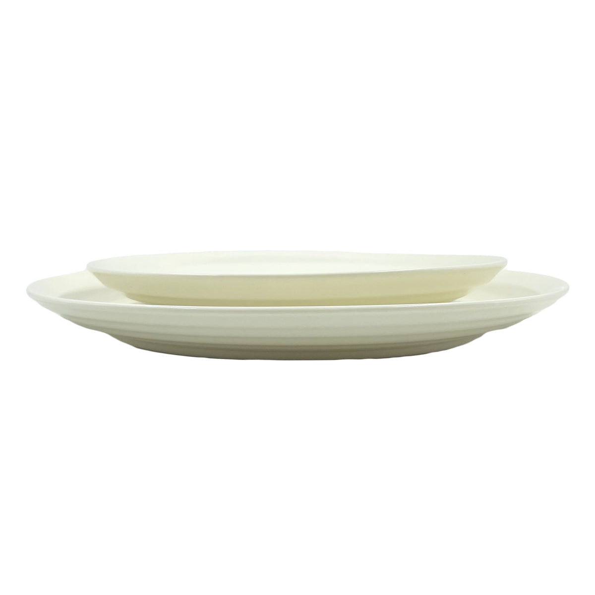 White Melamine Plates, Set of 4 – Salt & Sundry