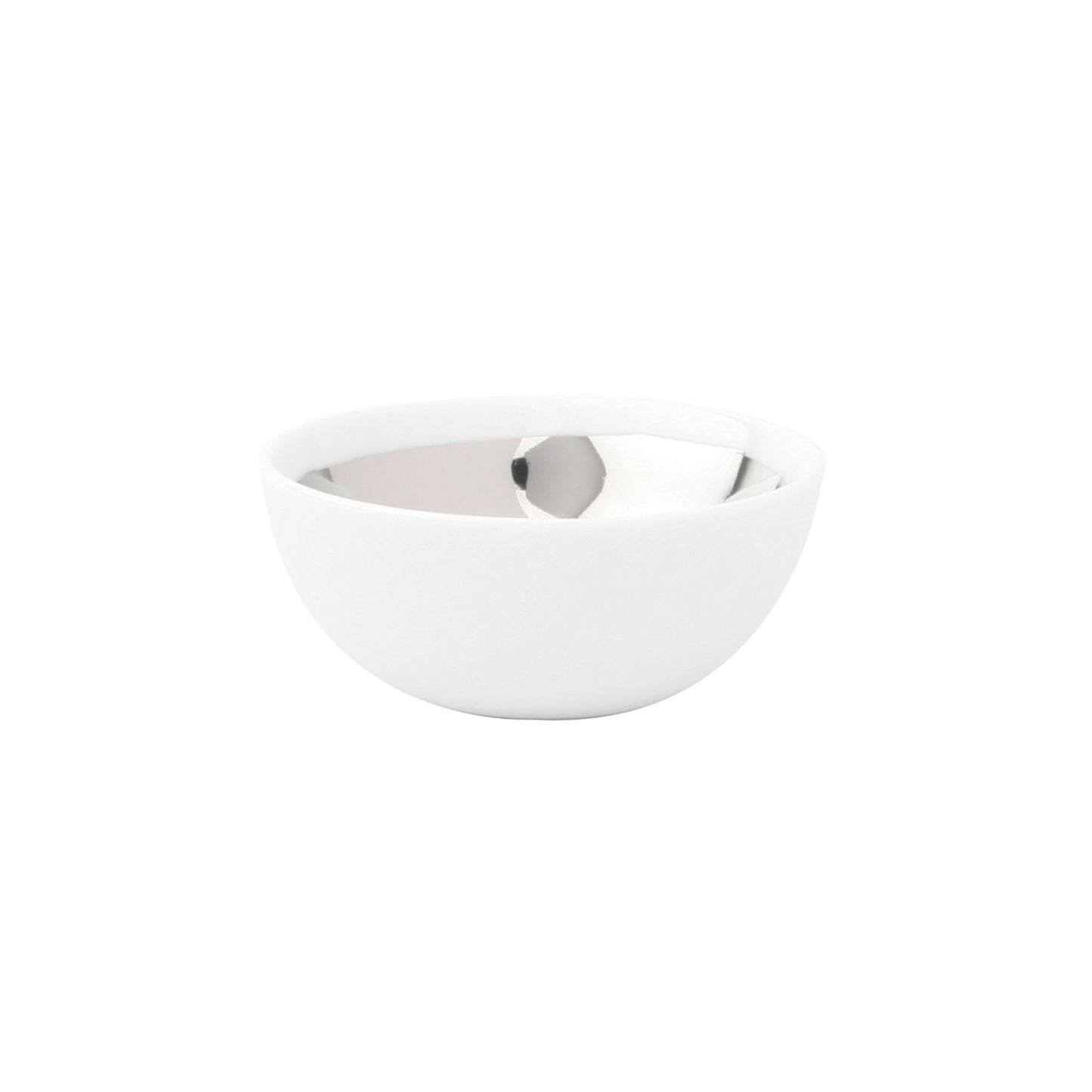 Dauville Platinum Metallic Porcelain Accented Bowls Canvas Home Accent Bowl, Accent Bowls, Appetizer Bowl, Bowls, Dauville, Dauville Collection, Jewelry Bowl, Jewelry Holder, Metallic Accent, Platinum, Platinum Metallic Accent, Porcelain, Serving Bowl, Serving Bowls, White, White & Platinum, White Porcelain