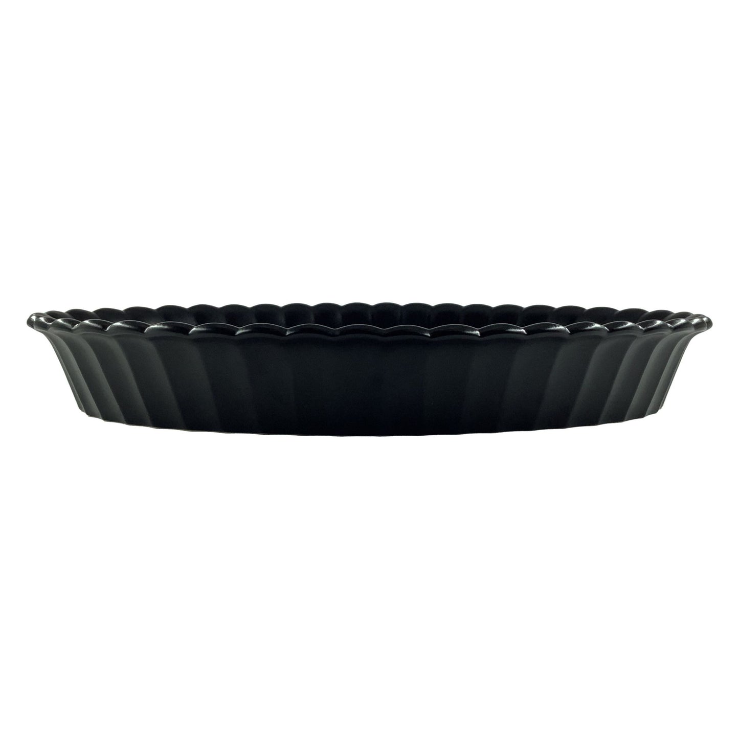 Lafayette Oval Noir Stoneware Baker