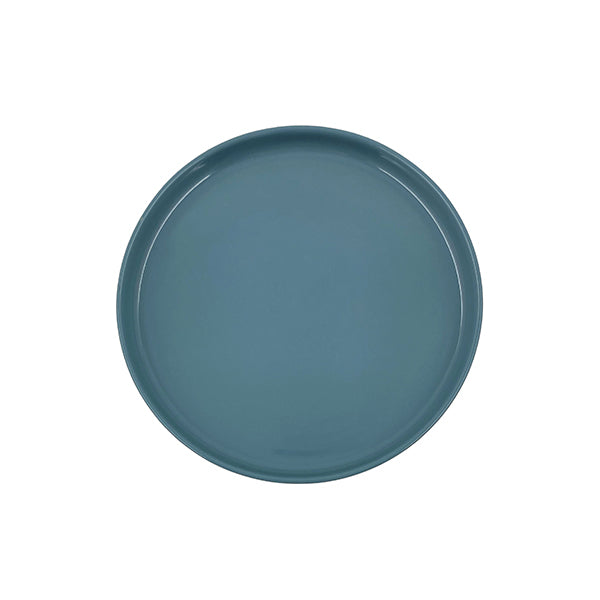 Reims Medium Plate - Set of 4 - Atlantic Canvas Home Blue, canvas home, contemporary dinnerware, dinner party, dinnerware, dinnerware sets, dish sets, family, Large, modern dinnerware, Place Setting, Plates, reims, simple dinnerware, tabletop, tableware