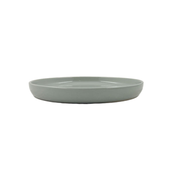 Reims Medium Plate - Set of 4 - Pebble Canvas Home canvas home, contemporary dinnerware, dinner party, dinnerware, dinnerware sets, dish sets, family, Grey, Large, modern dinnerware, Place Setting, Plates, reims, simple dinnerware, tabletop, tableware