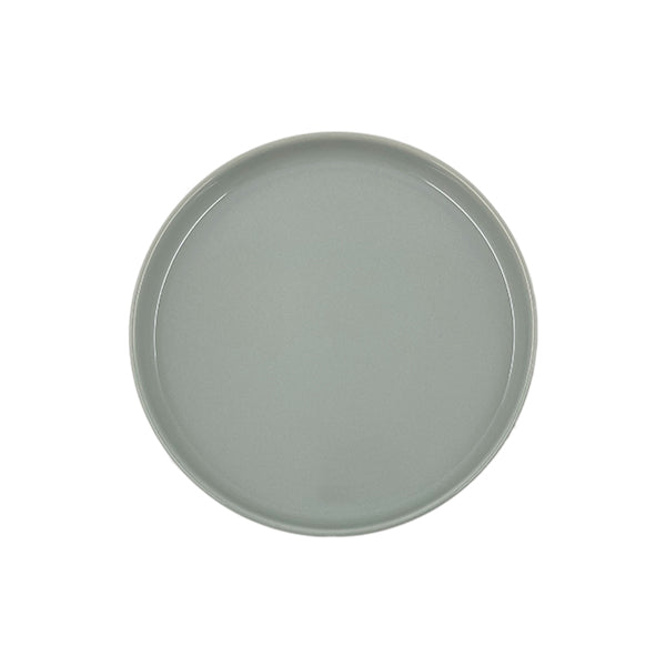 Reims Medium Plate - Set of 4 - Pebble Canvas Home canvas home, contemporary dinnerware, dinner party, dinnerware, dinnerware sets, dish sets, family, Grey, Large, modern dinnerware, Place Setting, Plates, reims, simple dinnerware, tabletop, tableware