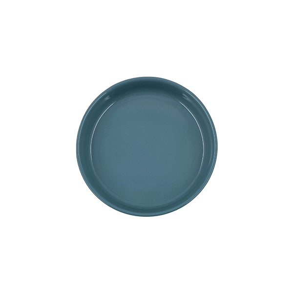 Reims Mezze Plate - Set of 4 - Atlantic Canvas Home Blue, canvas home, contemporary dinnerware, dinner party, dinnerware, dinnerware sets, dish sets, family, Large, modern dinnerware, Place Setting, Plates, reims, simple dinnerware, tabletop, tableware