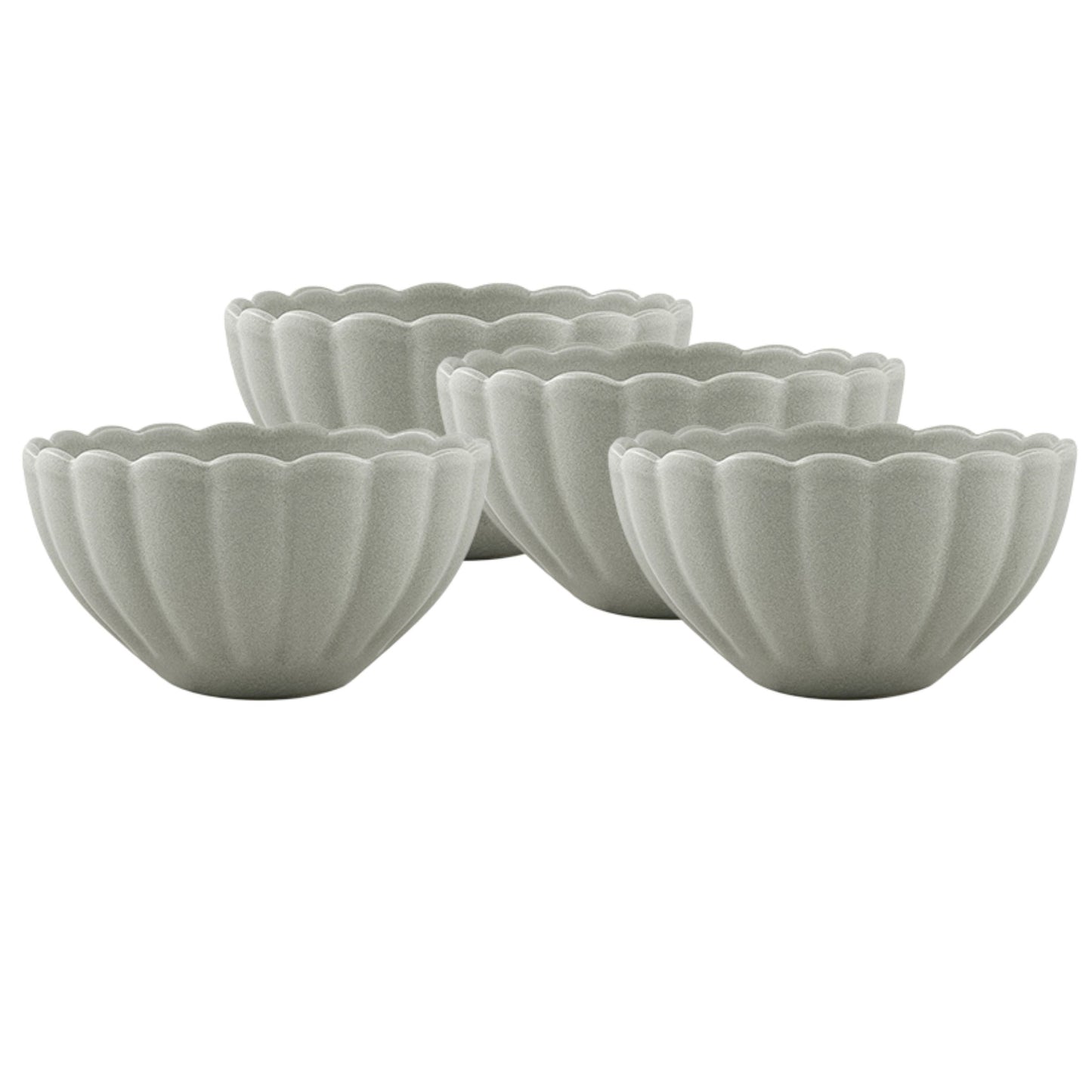 Lafayette Fog Stoneware Cereal Bowl, Set of 4 Canvas Home Bowls, Cereal Bowl, Ellen DeGeneres, Grey, Lafayette, Portugal