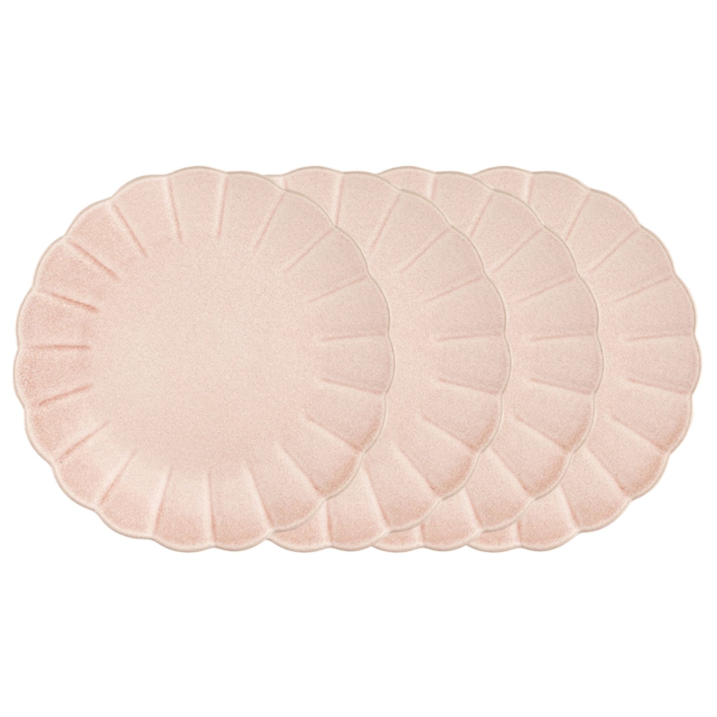 Lafayette Blush Stoneware Dinner Plate, Set of 4 Canvas Home Dinner Plates, Ellen DeGeneres, Lafayette, Pink, Plates, Portugal