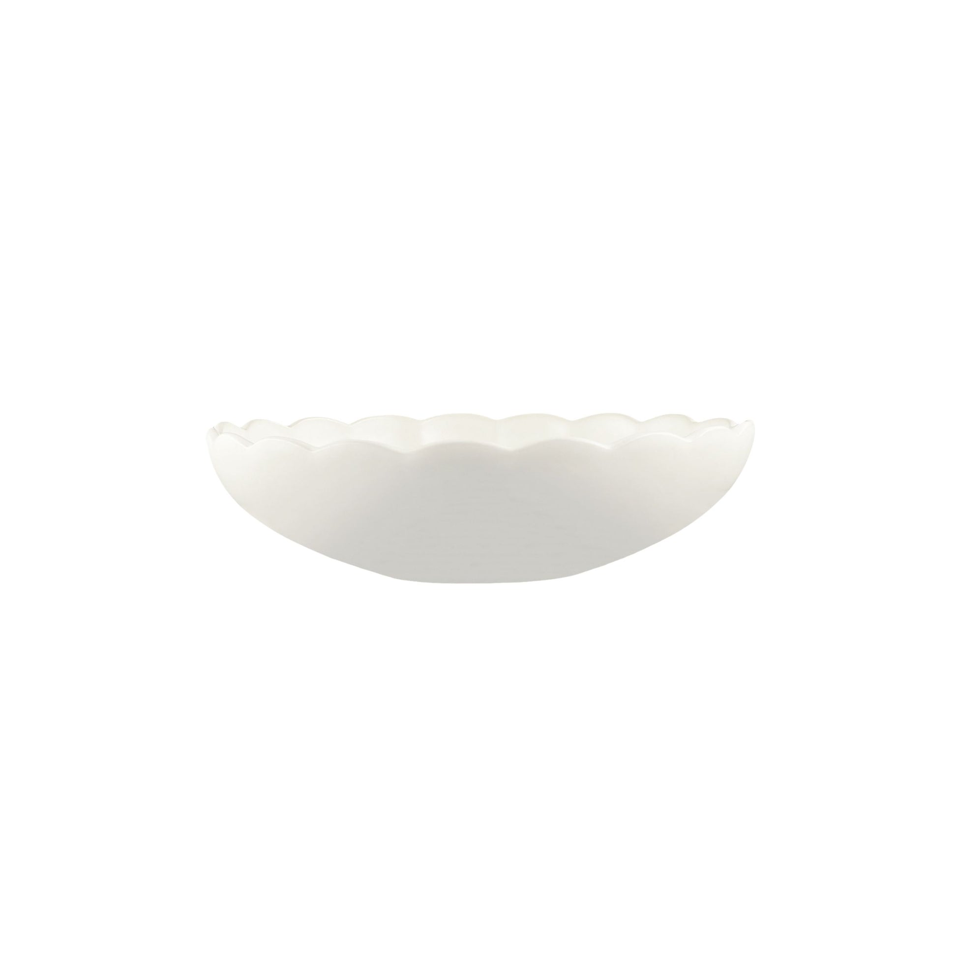 Lafayette Pearl White Stoneware Salad Bowl, Set of 4 Canvas Home Bowls, Ellen DeGeneres, Lafayette, Portugal, Salad Bowl, White