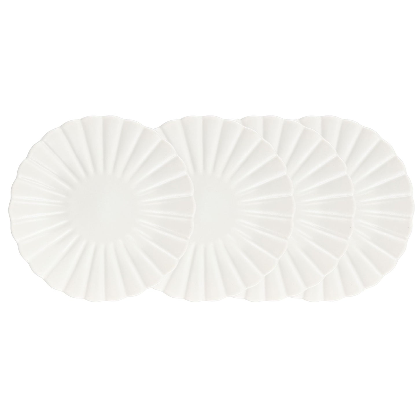 Lafayette Pearl White Stoneware Salad Plate, Set of 4 Canvas Home ED Ellen DeGeneres, Ellen DeGeneres, Lafayette, Plates, Portugal, Salad Plate, White