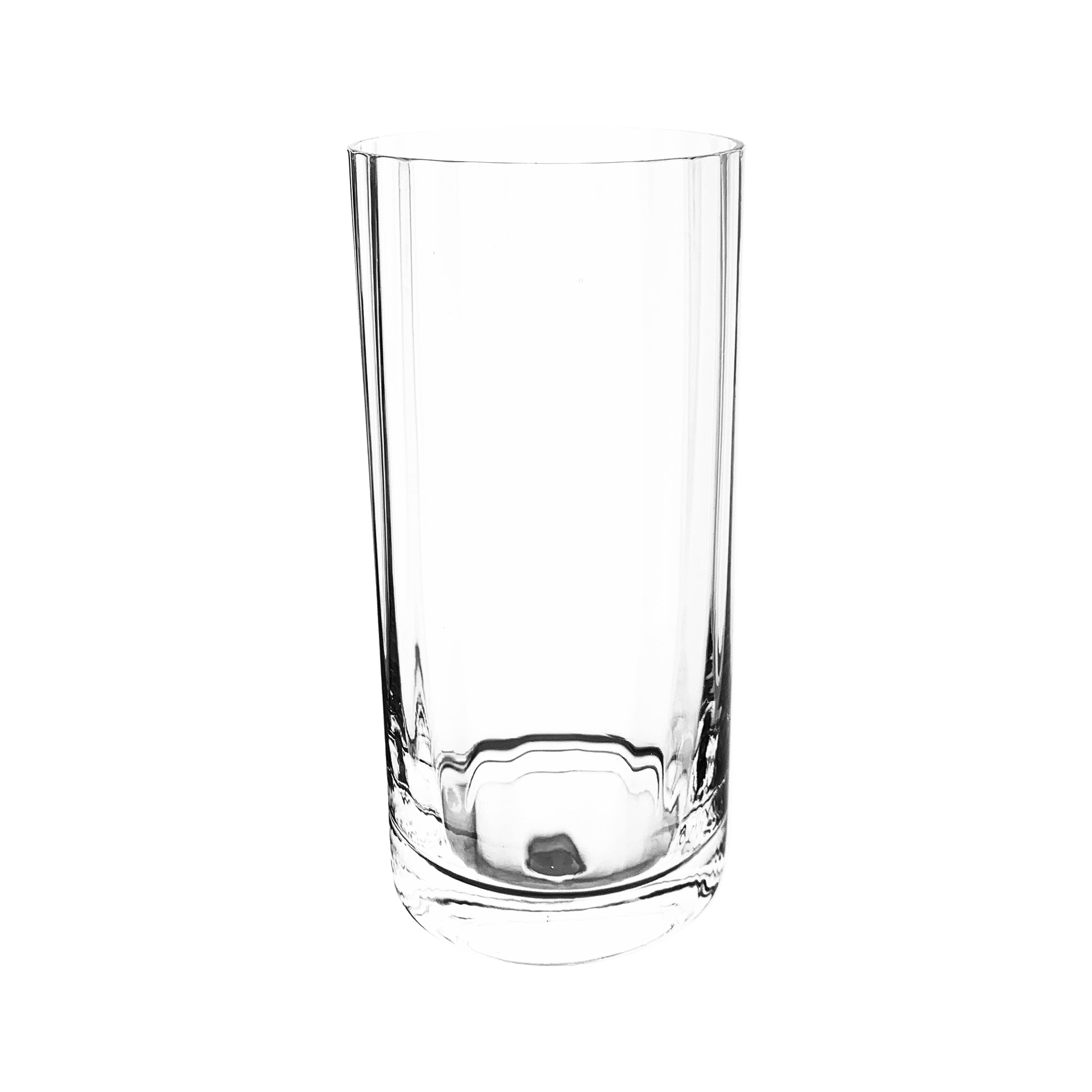 Odeon Highball Glass, Set of 4 Canvas Home Clear, Cocktail Glass, Cocktail Glassware, Drinking Glass, Fluted, Fluted Glassware, Fluted Highball, Glass, Glassware, Highball, Highball Glassware, Highball Set, Odeon, Odeon Highball, Set of 4