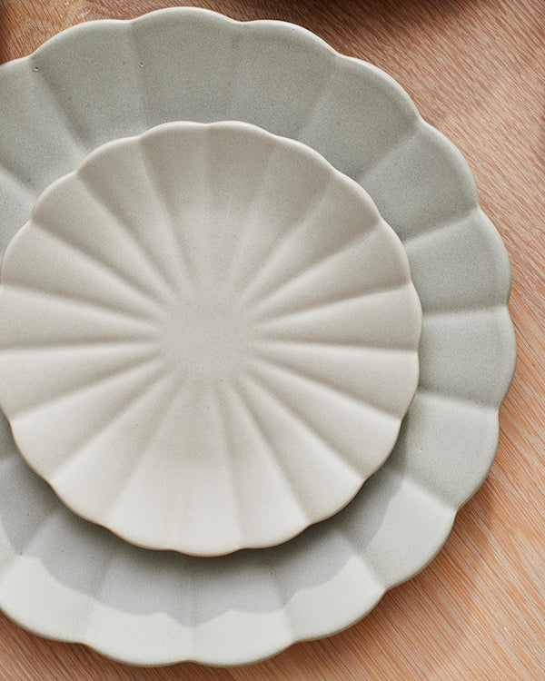 Lafayette Fog Stoneware Salad Plate, Set of 4 Canvas Home ED Ellen DeGeneres, Ellen DeGeneres, Grey, Lafayette, Plates, Portugal, Salad Plate