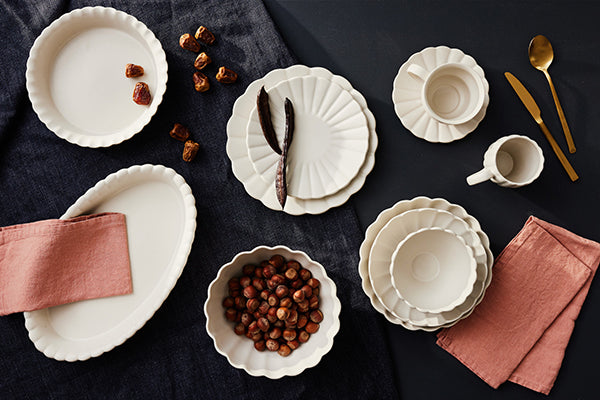 Lafayette Pearl White Stoneware Cereal Bowl, Set of 4 Canvas Home Cereal Bowl, Ellen DeGeneres, Lafayette, Portugal, White