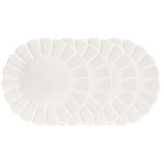 Lafayette Pearl White Stoneware Dinner Plate, Set of 4 Canvas Home Dinner Plates, ED Ellen DeGeneres, ED Ellen DeGeneres X Canvas Home, Ellen DeGeneres, Lafayette, Lafayette Pearl White, Lafayette Pearl White Stoneware Dinner Plate, Lafayette Stoneware Dinner Plate, Lafayette White, Lafayette White Stoneware Dinner Plate, Pearl White, Pearl White Scalloped Dinner Plate, Pearl White Scalloped Dinnerware, Pearl White Scalloped Stoneware Dinner Plate, Plates, Portugal, Scalloped, Scalloped Dinnerwa