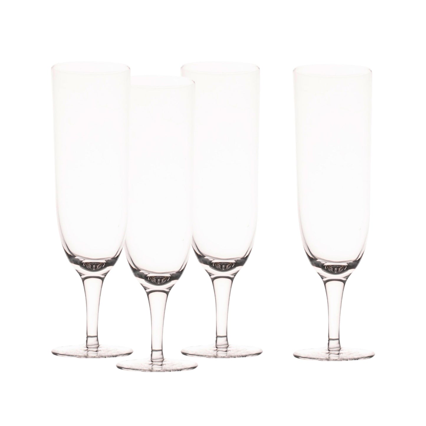 Amwell Champagne Stemware Set Canvas Home Amwell, Barware, Champagne, Champagne Glass, Champagne Stemware, Clear, Glass, Glassware, Set of 4, Stemmed Glass, Stemware