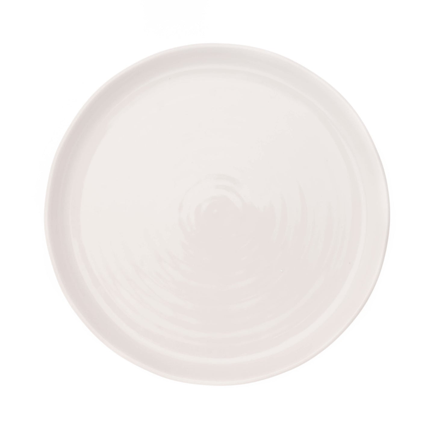 Pinch Dinner Plate in White - Set of 4 Canvas Home $20-$30, canvas home, contemporary dinnerware, dinnerware, dinnerware sets, dish sets, handmade, Medium, mikasa dinnerware, new, Pinch, Plates, White