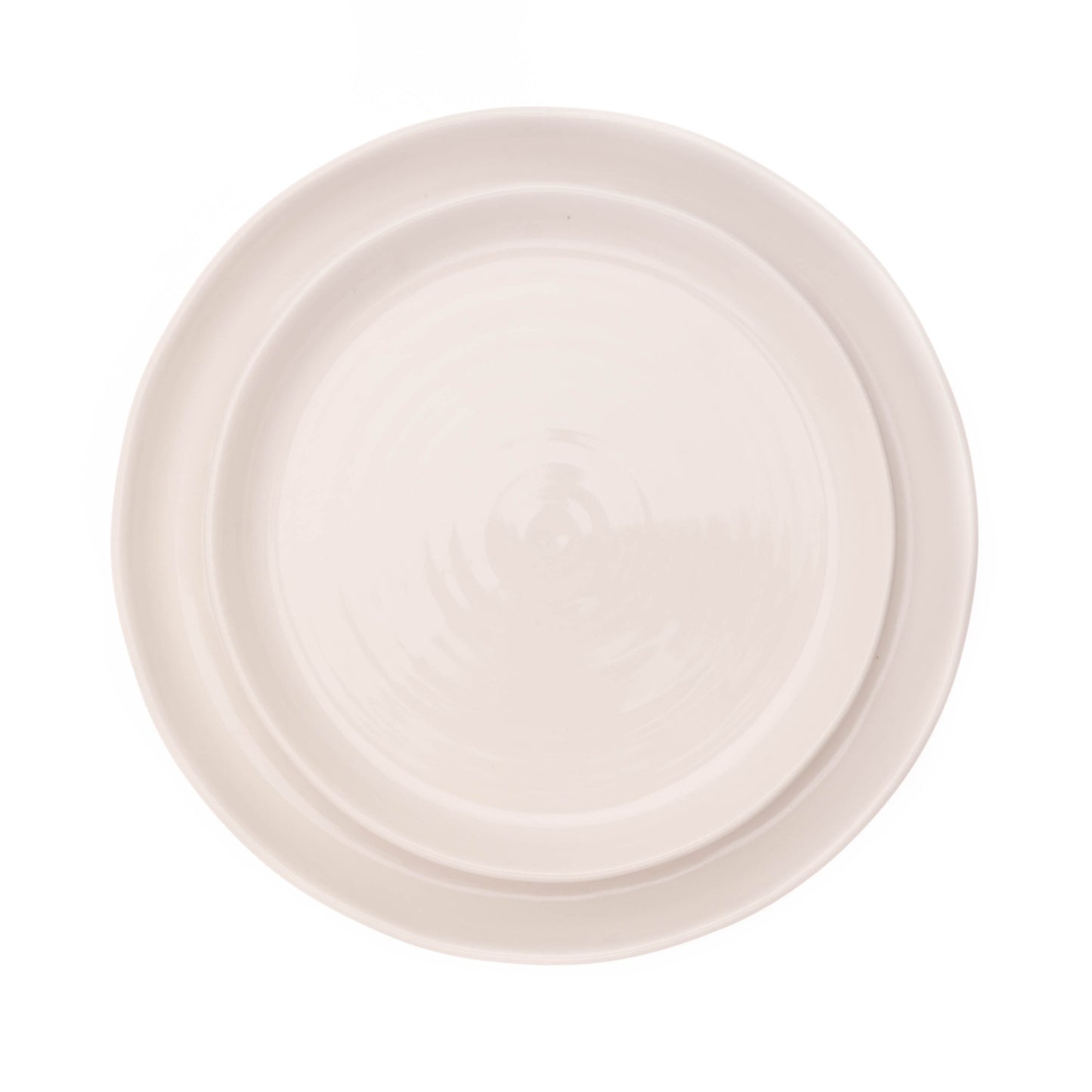 Pinch Salad Plate in White - Set of 4 Canvas Home $20-$30, canvas home, contemporary dinnerware, dinnerware, dinnerware sets, dish sets, handmade, Medium, mikasa dinnerware, new, Pinch, Plates, White