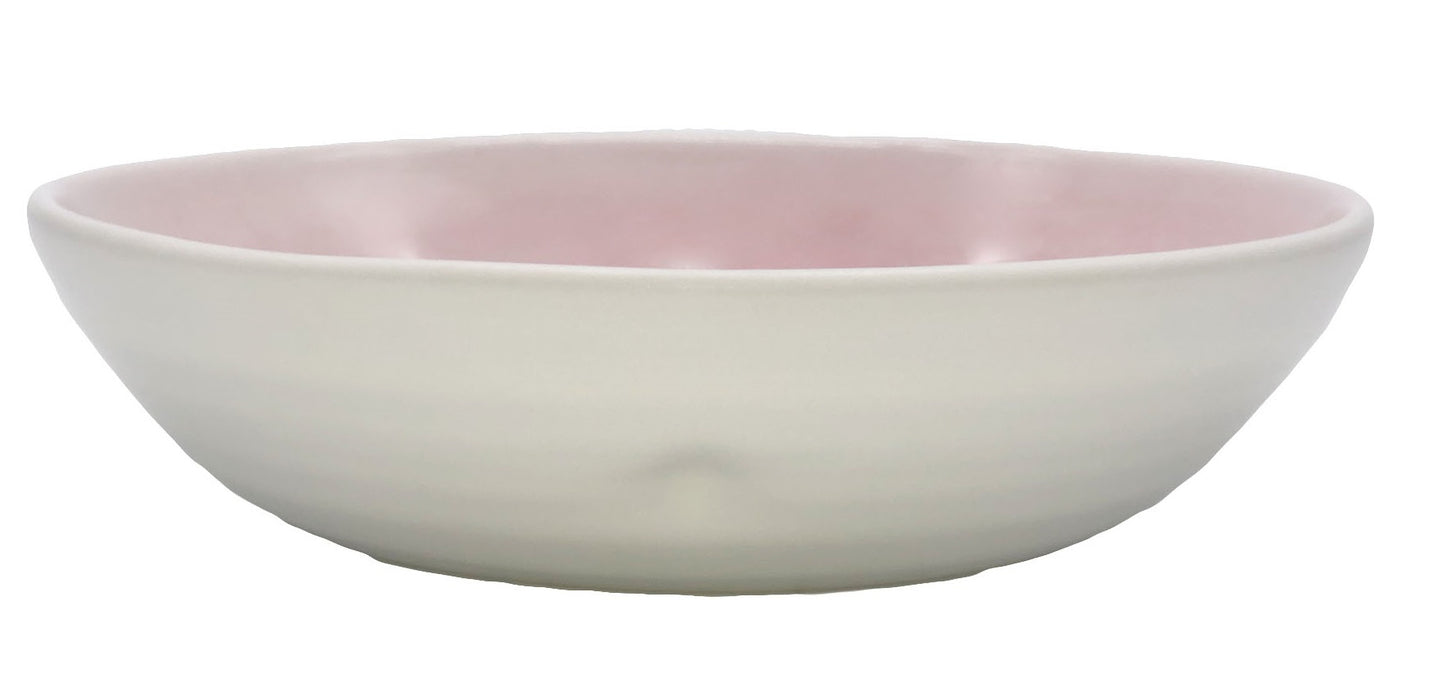 Pinch Pasta Bowl in Pink - Set of 4 Canvas Home $30-$50, canvas home, contemporary dinnerware, dinnerware, dinnerware sets, dish sets, handmade, Medium, mikasa dinnerware, new, Pinch, Pink, Pitcher