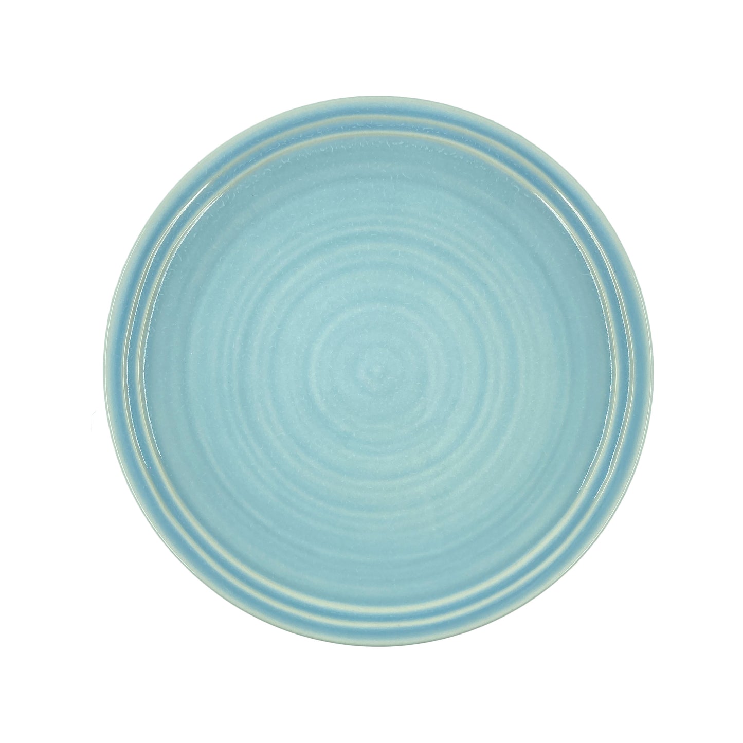 Lines Blue Stoneware 4 Piece Dinnerware Set, Service For 1 Canvas Home Blue, Blue Stoneware, Lines, Stoneware, Stoneware Dinnerware, White, White & Blue