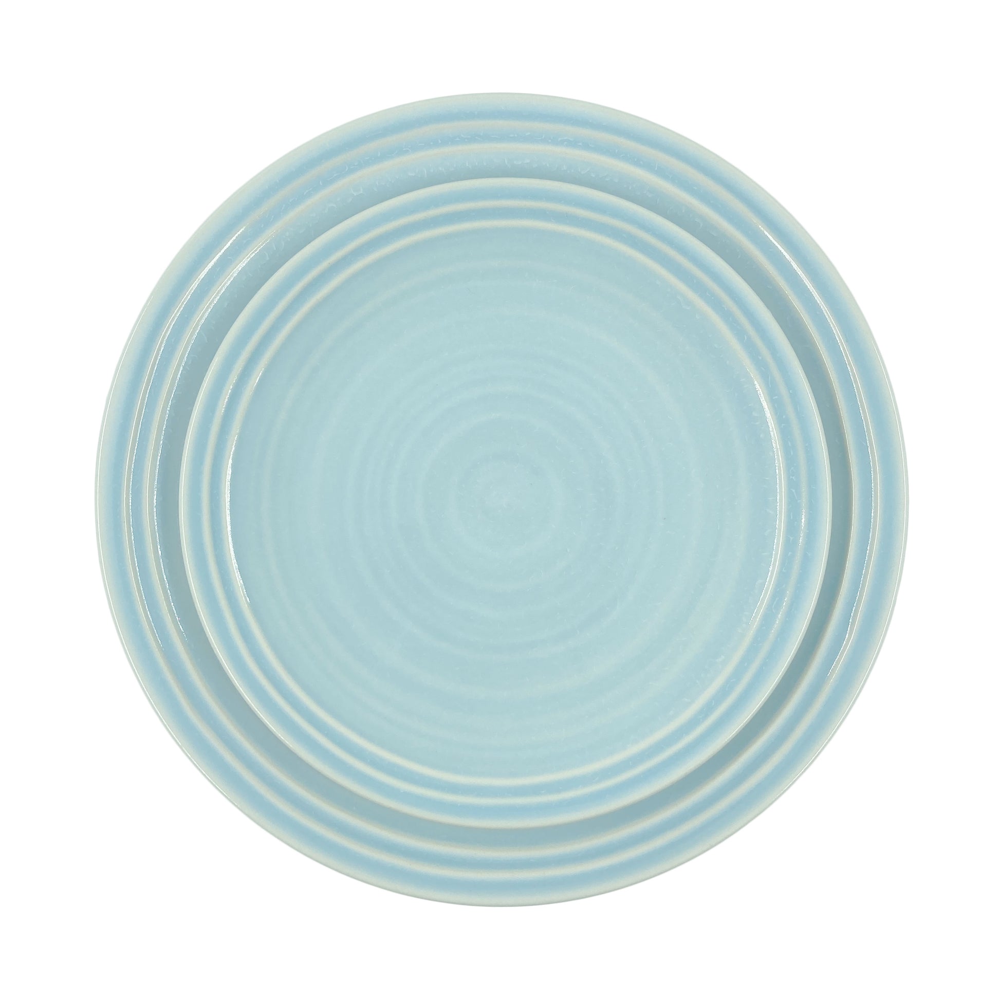 Lines Blue Stoneware 16 Piece Dinnerware Set, Service For 4 Canvas Home Blue, Blue Stoneware, Lines, Stoneware, Stoneware Dinnerware, White, White & Blue