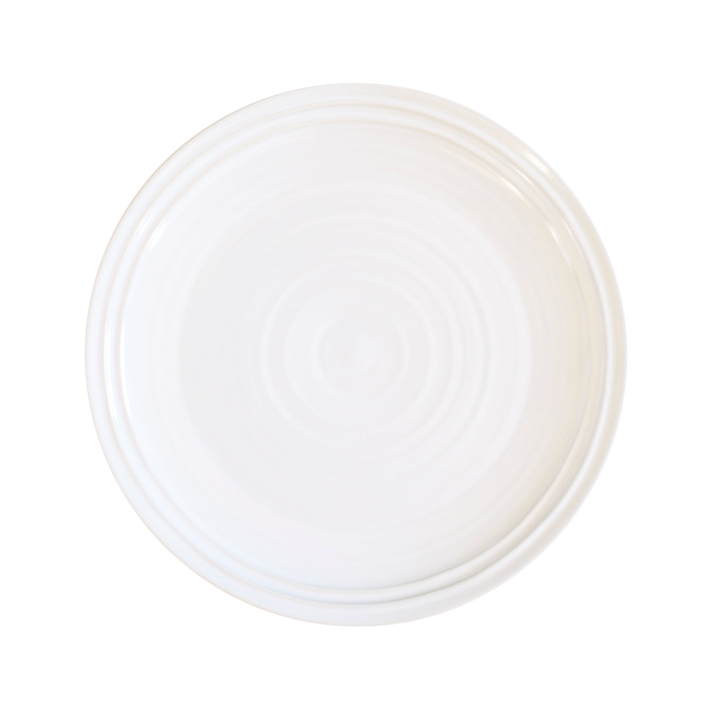 Lines White Stoneware Dinner Plate, Set of 4 Canvas Home Lines, Stoneware, Stoneware Dinner Plate, White, White Stoneware