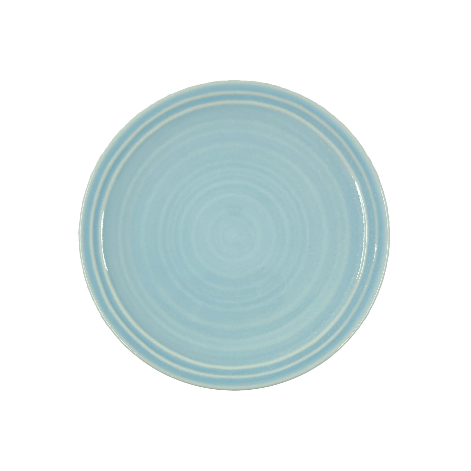 Lines Blue Stoneware 4 Piece Dinnerware Set, Service For 1 Canvas Home Blue, Blue Stoneware, Lines, Stoneware, Stoneware Dinnerware, White, White & Blue