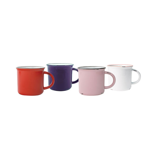 Tinware Mug Gift Set - Sweetheart Canvas Home "contemporary dinnerware", $30-$50, canvas home, Coffee + Tea, Mugs + Cups, related-tinware-mug, Tinware Collection