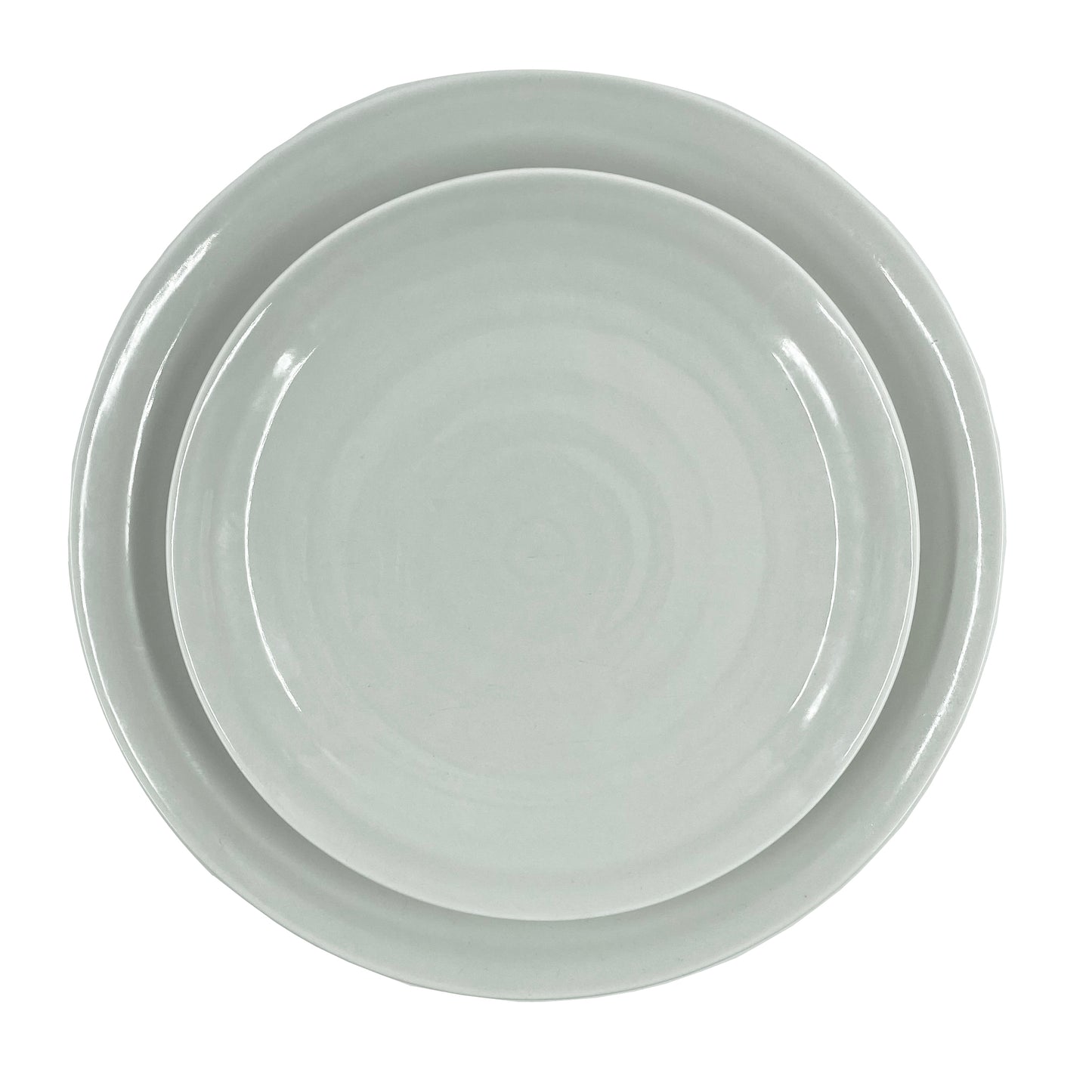 Daniel Smith Salad Plate - Set of 4 - Smoke Canvas Home canvas home, contemporary dinnerware, Daniel Smith, Daniel Smith Collection, dinner party, dinnerware, dinnerware sets, dish sets, family, Large, modern dinnerware, Place Setting, Plates, simple dinnerware, Smoke, tabletop, tableware