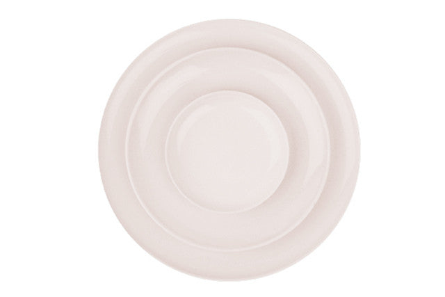 Shell Bisque Soft Pink Porcelain Salad Plate, Set of 4 Canvas Home Casual Dinnerware, Pink, Plates, Porcelain, Porcelain Dinnerware, Salad Plate, Set of 4, Shell Bisque, Shell Bisque Collection, Shell Bisque Pink, Shell Bisque Salad Plate, Shell Bisque Salad Plate Set, Soft Pink