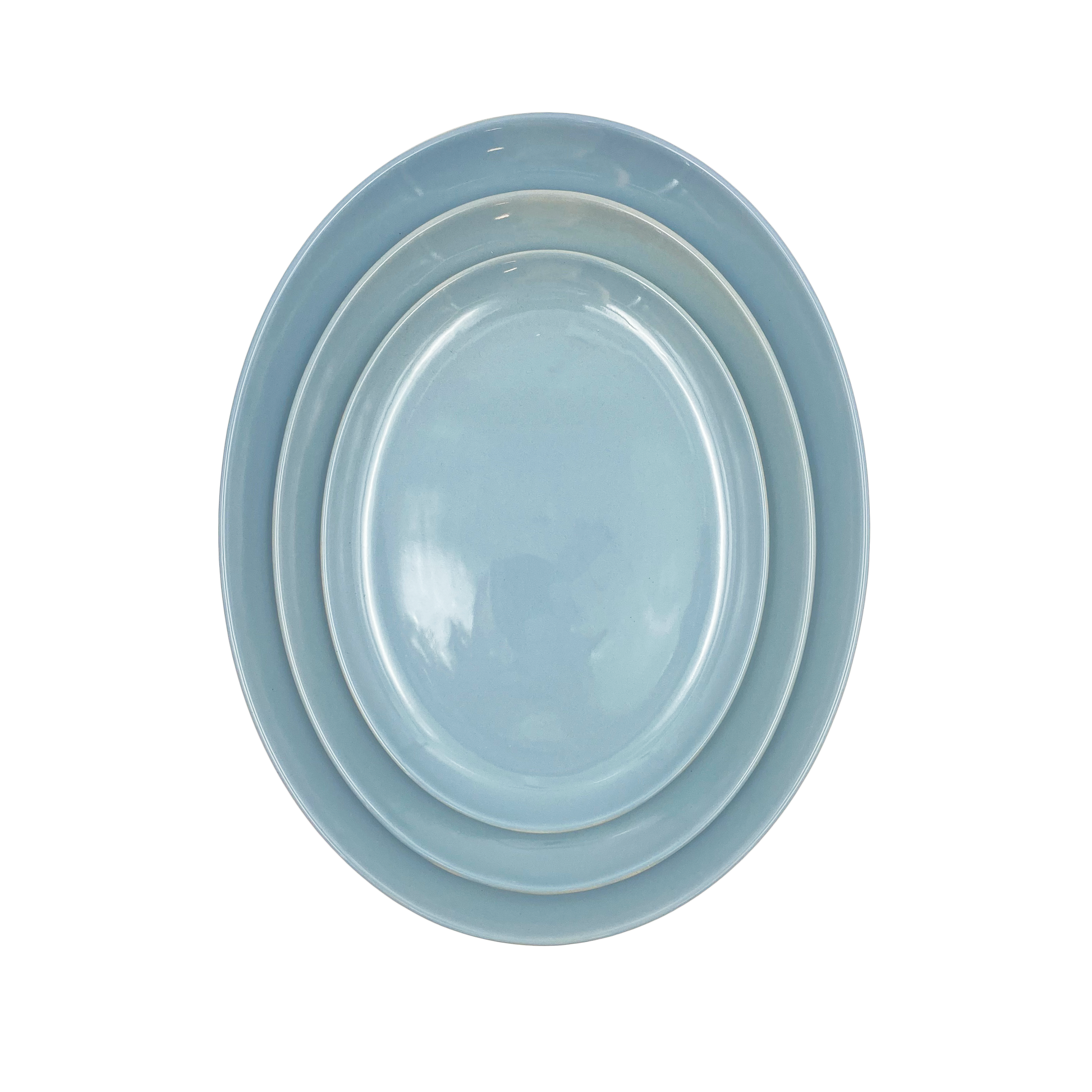 Shell Bisque Blue Porcelain Oval Salad Plate, Set of 4 Canvas Home Blue, Casual Dinnerware, Oval Plate, Oval Salad Plate, Plates, Porcelain, Porcelain Dinnerware, Salad Plate, Set of 4, Shell Bisque, Shell Bisque Blue, Shell Bisque Collection, Shell Bisque Oval Plate, Shell Bisque Oval Plate Set, Shell Bisque Oval Salad Plate, Shell Bisque Salad Plate, Shell Bisque Salad Plate Set