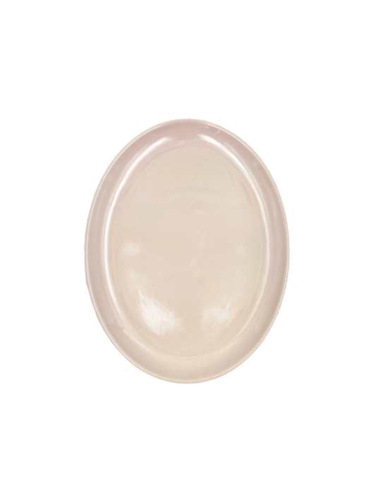 Shell Bisque Soft Pink Porcelain Oval Salad Plate, Set of 4 Canvas Home Casual Dinnerware, Oval Plate, Oval Salad Plate, Pink, Plates, Porcelain, Porcelain Dinnerware, Set of 4, Shell Bisque, Shell Bisque Collection, Shell Bisque Oval Plate, Shell Bisque Oval Plate Set, Shell Bisque Oval Salad Plate, Shell Bisque Pink, Shell Bisque Salad Plate, Shell Bisque Salad Plate Set, Soft Pink