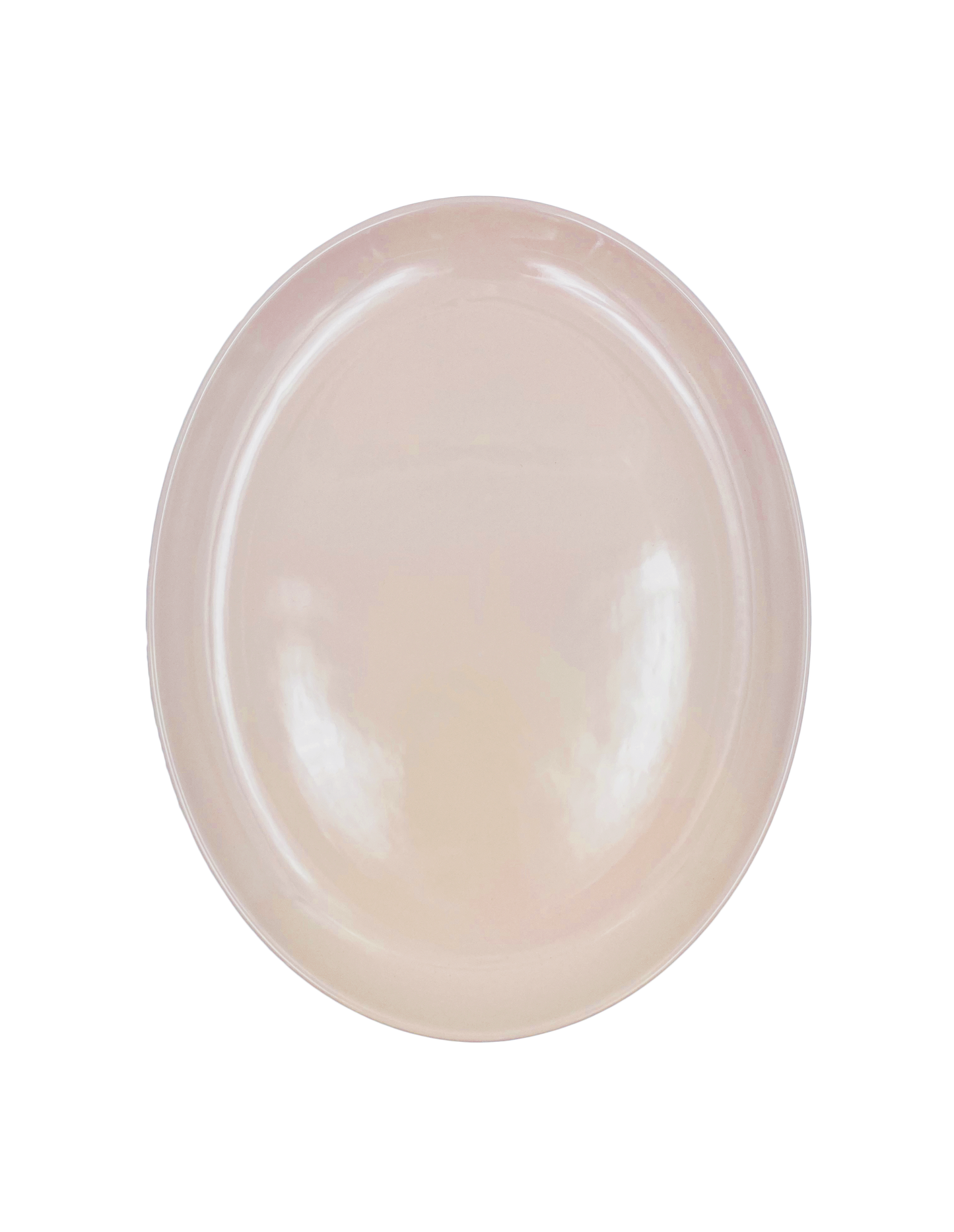 Shell Bisque Soft Pink Porcelain Oval Serving Platter, Set of 2 Canvas Home Casual Dinnerware, Pink, Platter, Porcelain, Porcelain Dinnerware, Serving, Serving Platter, Serving Trays + Platters, Set of 2, Shell Bisque, Shell Bisque Collection, Shell Bisque Pink, Shell Bisque Platter, Shell Bisque Serving Platter, Soft Pink