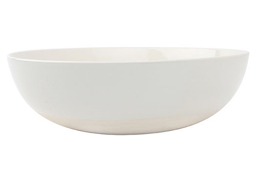 Shell Bisque White Porcelain Round Serving Bowl Canvas Home Bowls, Casual Dinnerware, Fruit Bowl, Handmade Serving Bowl, Salad Bowl, Serving Bowl, Serving Bowls, Shell Bisque, Shell Bisque Collection, Shell Bisque Serving Bowl, Shell Bisque White, White