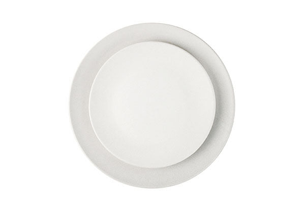 Pinch Dinner Plate in White - Set of 4 Canvas Home $20-$30, canvas home, contemporary dinnerware, dinnerware, dinnerware sets, dish sets, handmade, Medium, mikasa dinnerware, new, Pinch, Plates, White