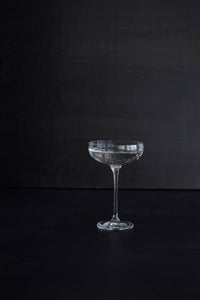 Canvas Home Champagne Coupe Stemware Set Canvas Home Champagne Coupe, Champagne Stemware, Clear, Coupe, Glass, Glassware, Stemmed Glass, Stemware